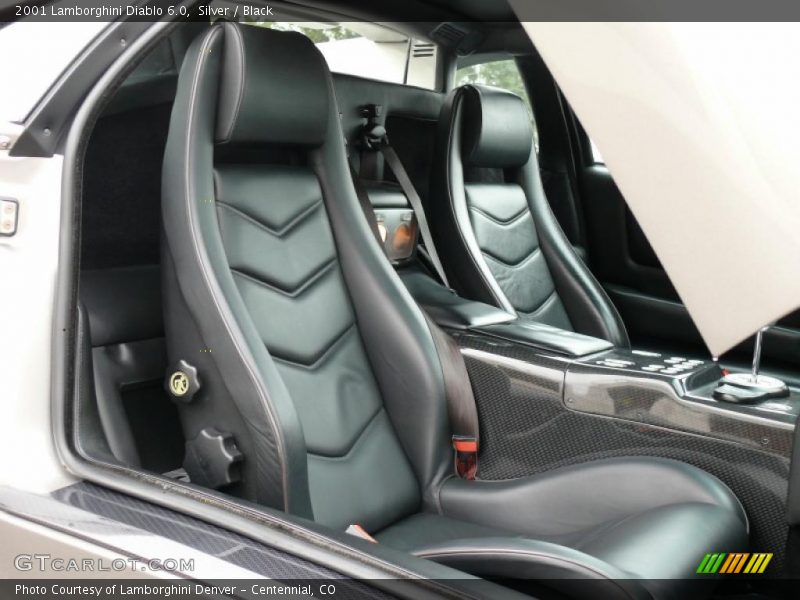  2001 Diablo 6.0 Black Interior