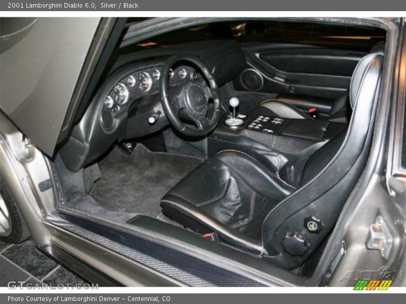 2001 Diablo 6.0 Black Interior