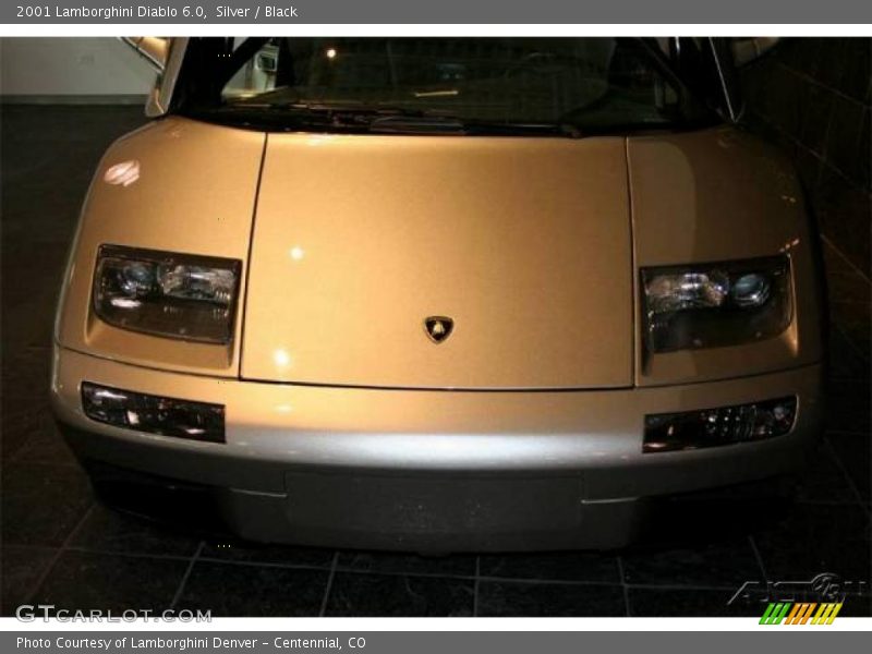 Silver / Black 2001 Lamborghini Diablo 6.0