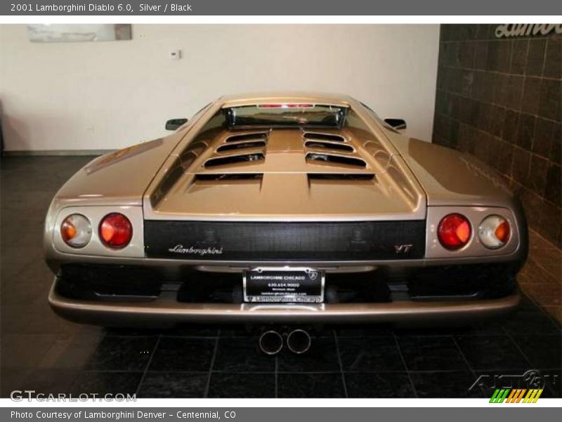 Silver / Black 2001 Lamborghini Diablo 6.0