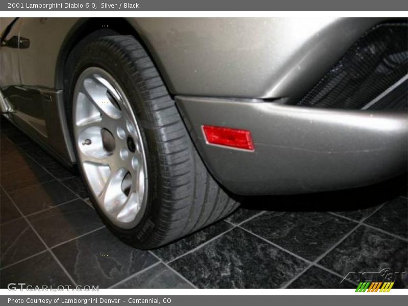 Silver / Black 2001 Lamborghini Diablo 6.0
