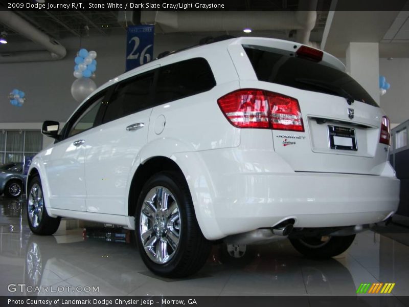Stone White / Dark Slate Gray/Light Graystone 2009 Dodge Journey R/T