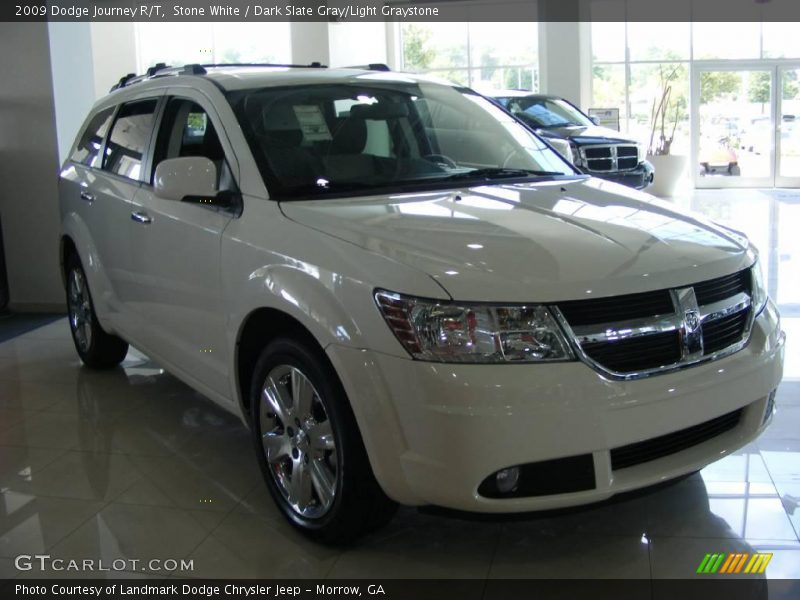 Stone White / Dark Slate Gray/Light Graystone 2009 Dodge Journey R/T