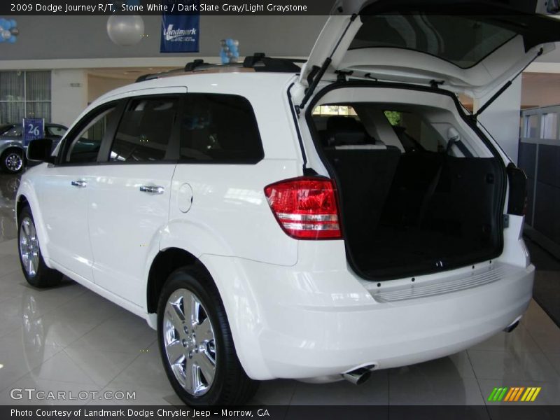 Stone White / Dark Slate Gray/Light Graystone 2009 Dodge Journey R/T