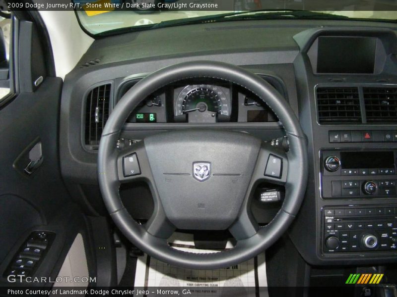 Stone White / Dark Slate Gray/Light Graystone 2009 Dodge Journey R/T