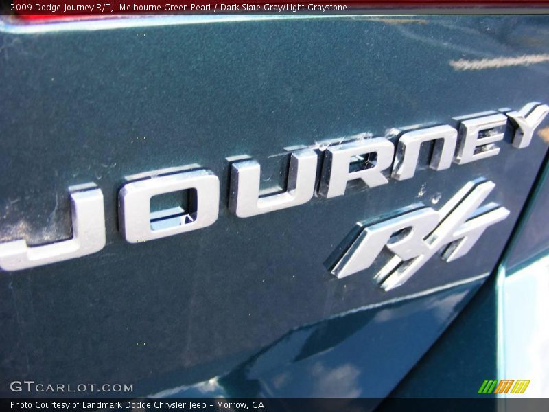 Melbourne Green Pearl / Dark Slate Gray/Light Graystone 2009 Dodge Journey R/T