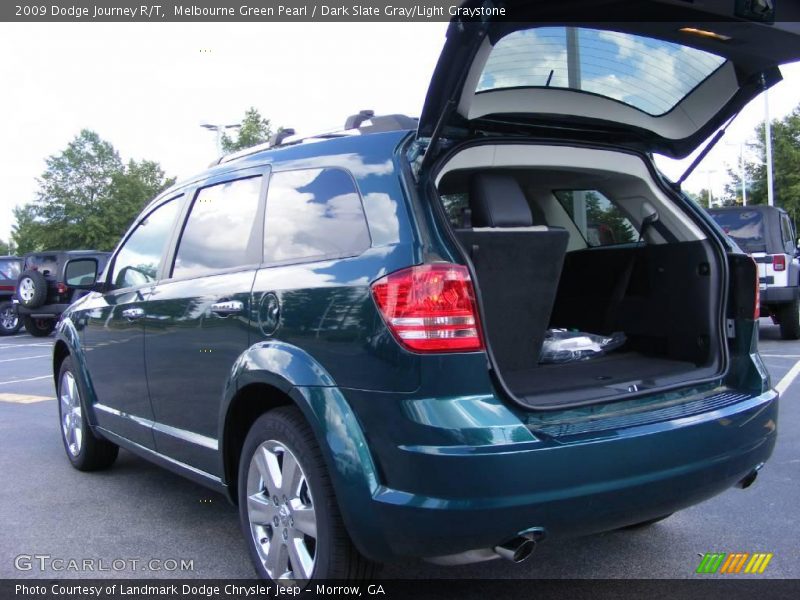Melbourne Green Pearl / Dark Slate Gray/Light Graystone 2009 Dodge Journey R/T