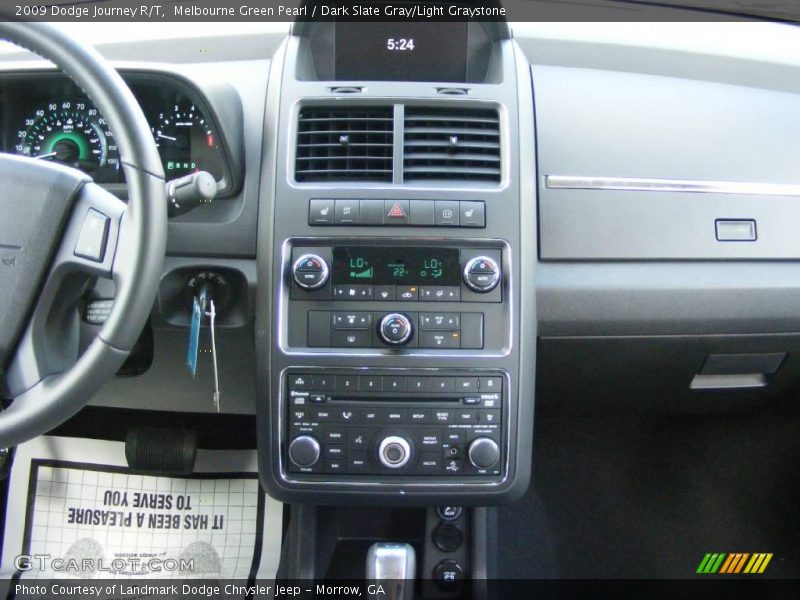 Melbourne Green Pearl / Dark Slate Gray/Light Graystone 2009 Dodge Journey R/T