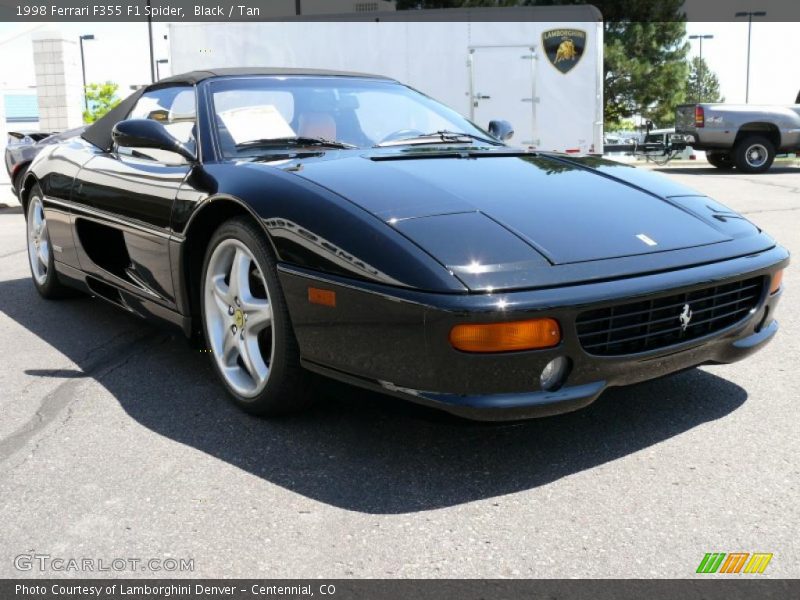 Black / Tan 1998 Ferrari F355 F1 Spider