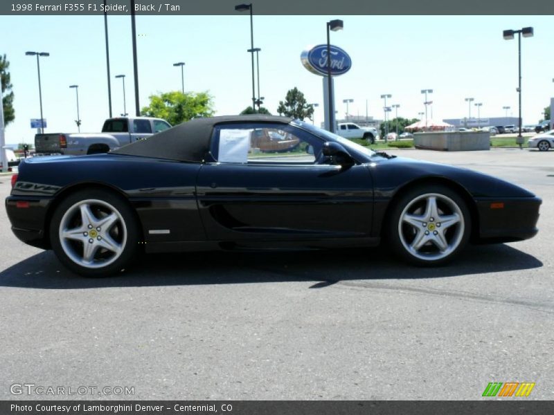 Black / Tan 1998 Ferrari F355 F1 Spider
