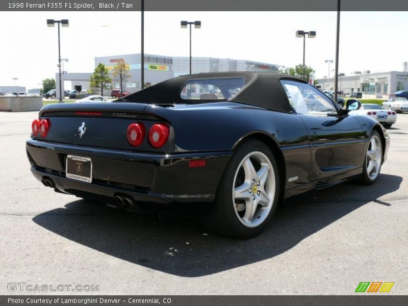 Black / Tan 1998 Ferrari F355 F1 Spider