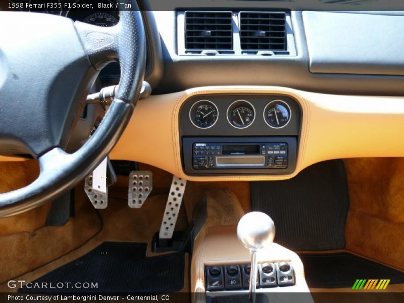 Black / Tan 1998 Ferrari F355 F1 Spider