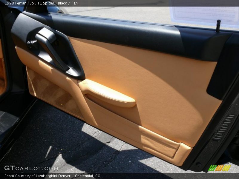 Black / Tan 1998 Ferrari F355 F1 Spider