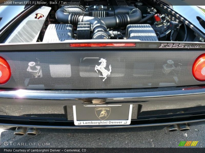 Black / Tan 1998 Ferrari F355 F1 Spider