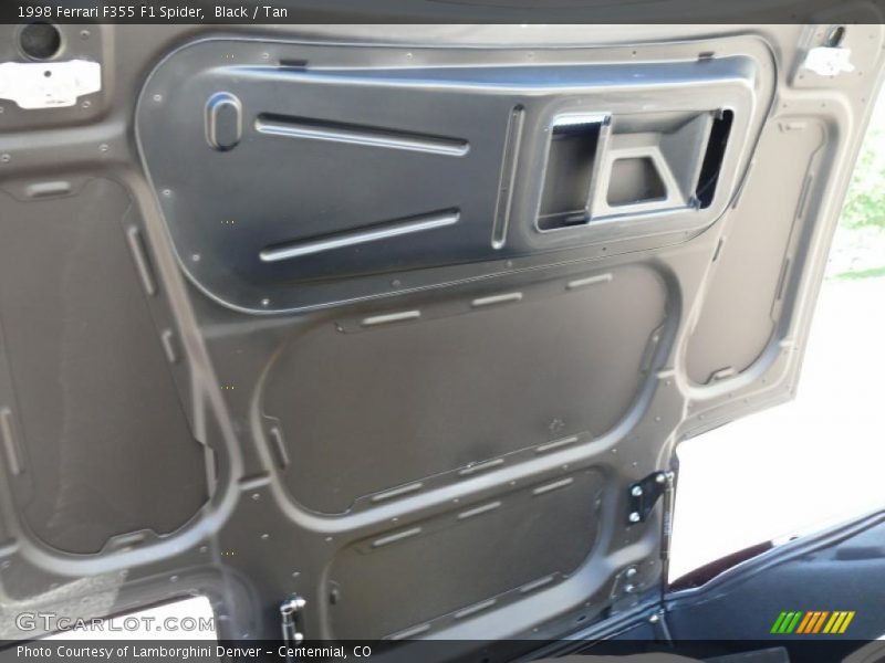 Black / Tan 1998 Ferrari F355 F1 Spider