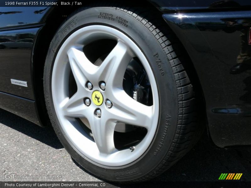 Black / Tan 1998 Ferrari F355 F1 Spider