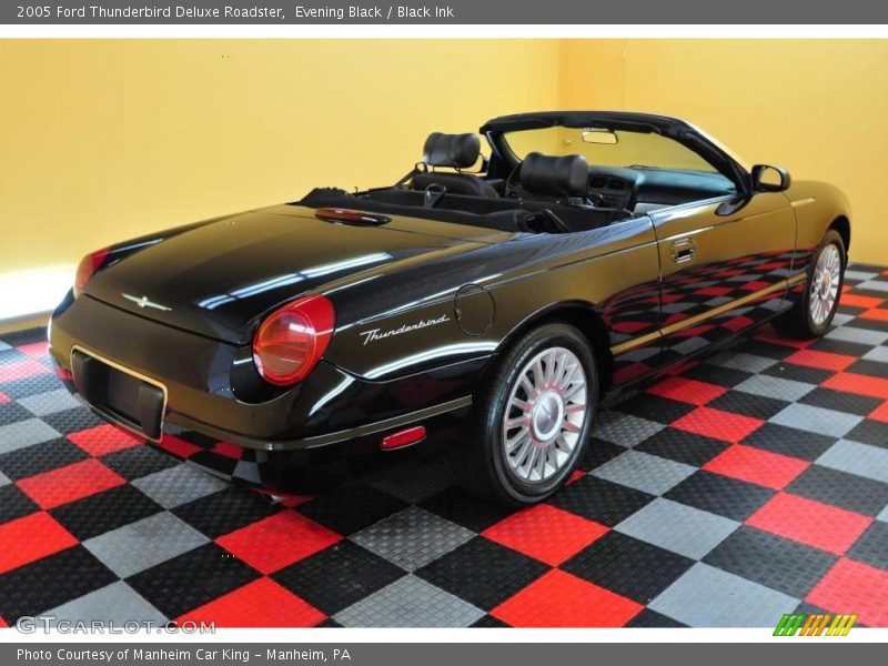 Evening Black / Black Ink 2005 Ford Thunderbird Deluxe Roadster
