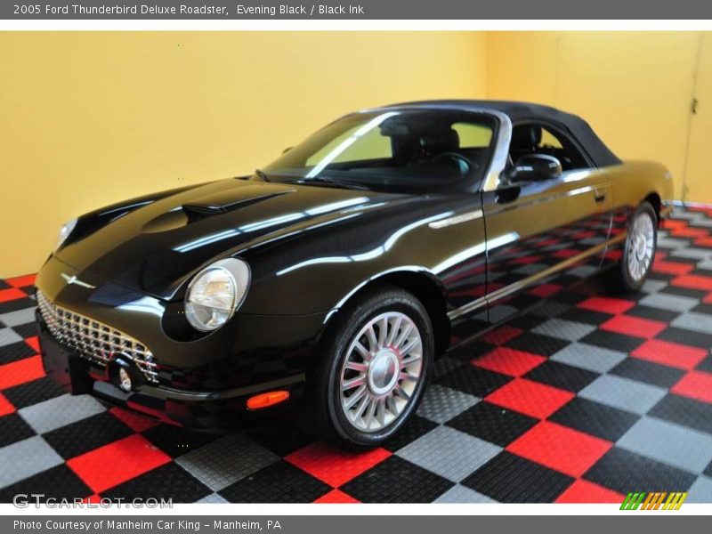 Evening Black / Black Ink 2005 Ford Thunderbird Deluxe Roadster