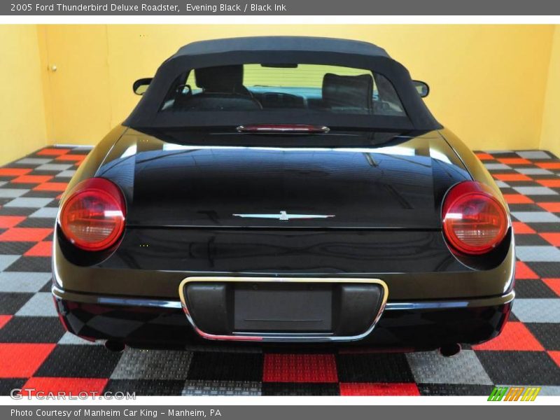 Evening Black / Black Ink 2005 Ford Thunderbird Deluxe Roadster
