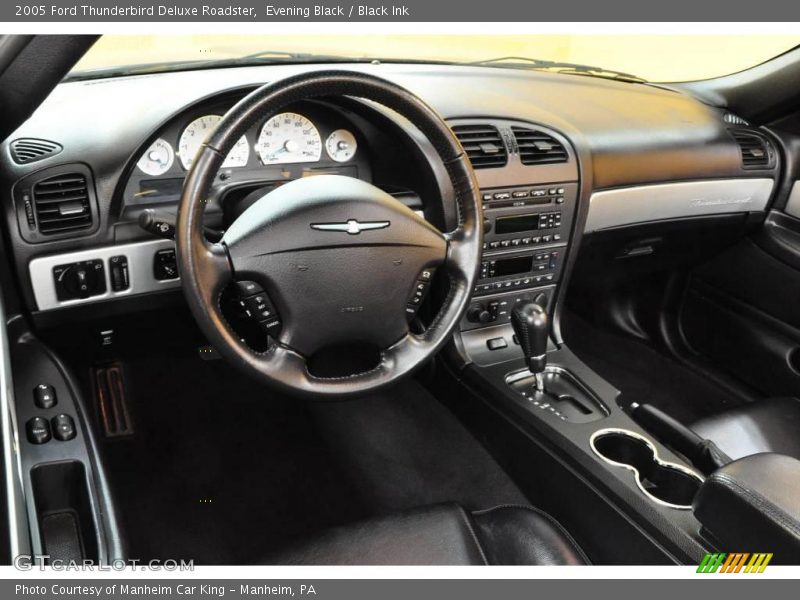 Evening Black / Black Ink 2005 Ford Thunderbird Deluxe Roadster