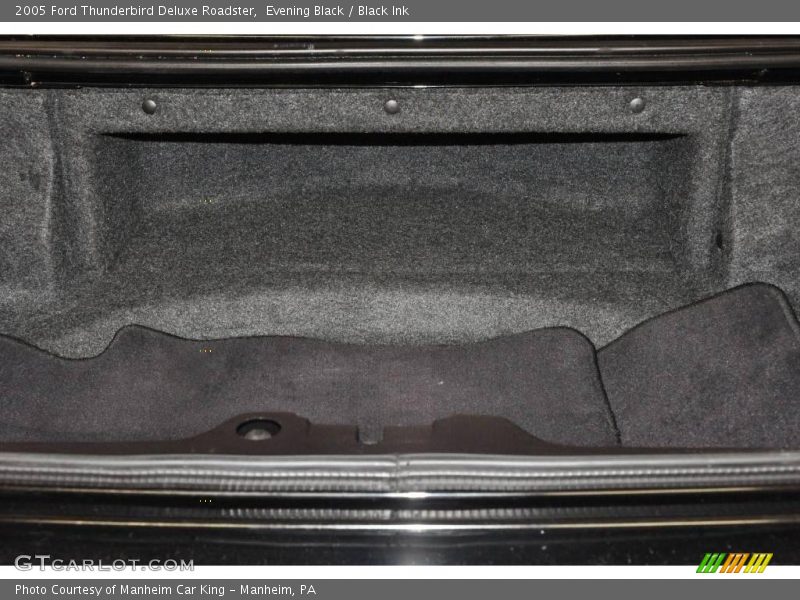 Evening Black / Black Ink 2005 Ford Thunderbird Deluxe Roadster