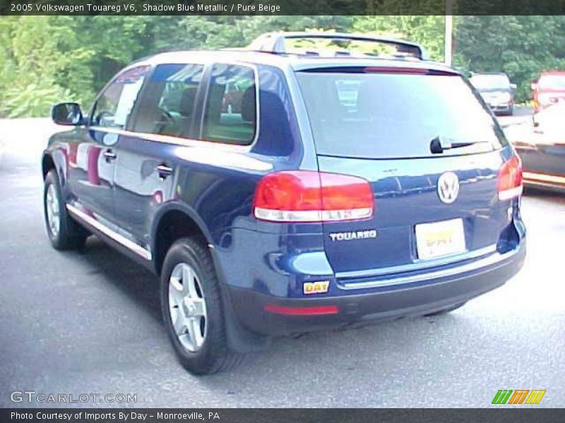 Shadow Blue Metallic / Pure Beige 2005 Volkswagen Touareg V6