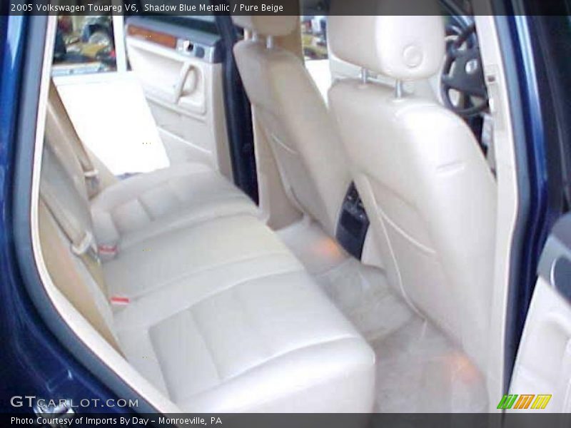 Shadow Blue Metallic / Pure Beige 2005 Volkswagen Touareg V6