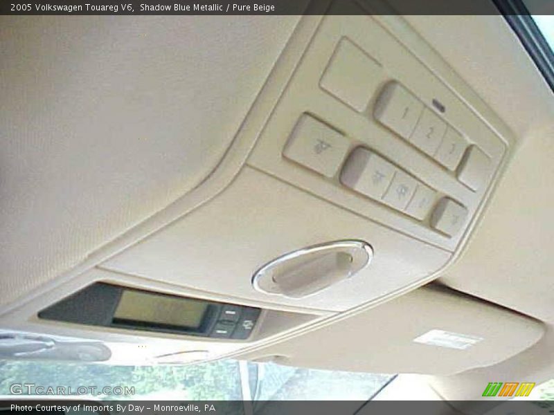 Shadow Blue Metallic / Pure Beige 2005 Volkswagen Touareg V6