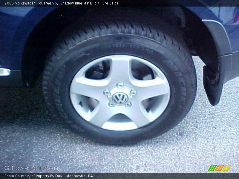 Shadow Blue Metallic / Pure Beige 2005 Volkswagen Touareg V6