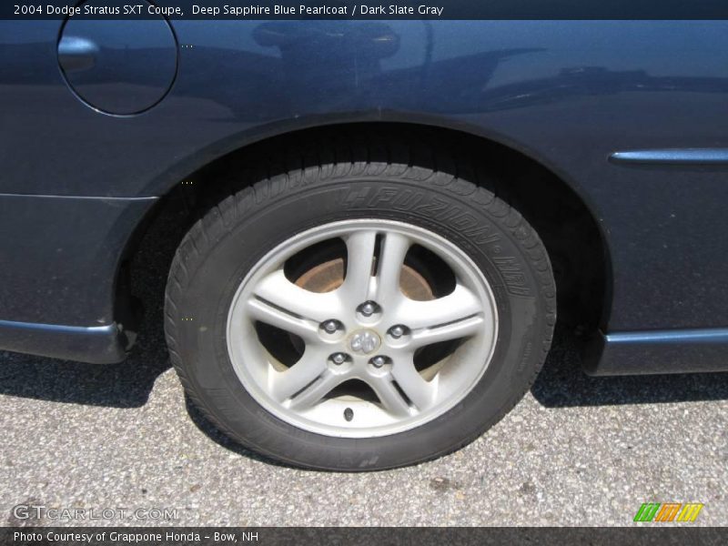 Deep Sapphire Blue Pearlcoat / Dark Slate Gray 2004 Dodge Stratus SXT Coupe