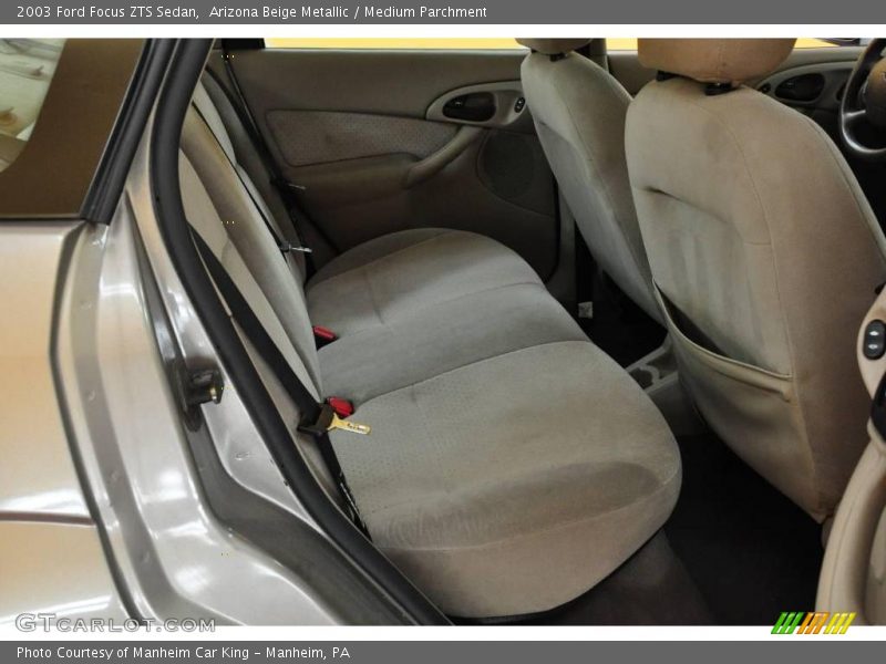 Arizona Beige Metallic / Medium Parchment 2003 Ford Focus ZTS Sedan