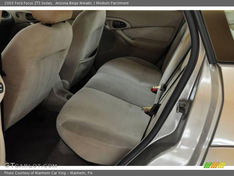 Arizona Beige Metallic / Medium Parchment 2003 Ford Focus ZTS Sedan