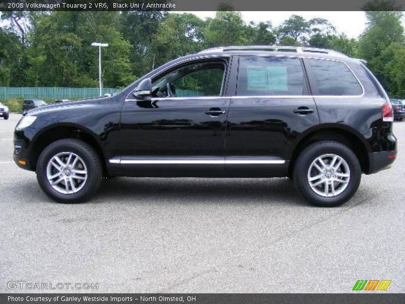 Black Uni / Anthracite 2008 Volkswagen Touareg 2 VR6