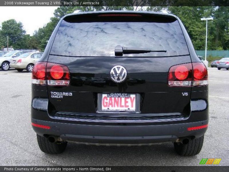 Black Uni / Anthracite 2008 Volkswagen Touareg 2 VR6