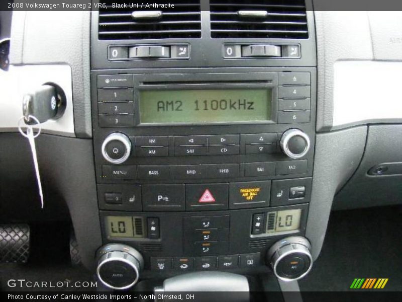 Black Uni / Anthracite 2008 Volkswagen Touareg 2 VR6