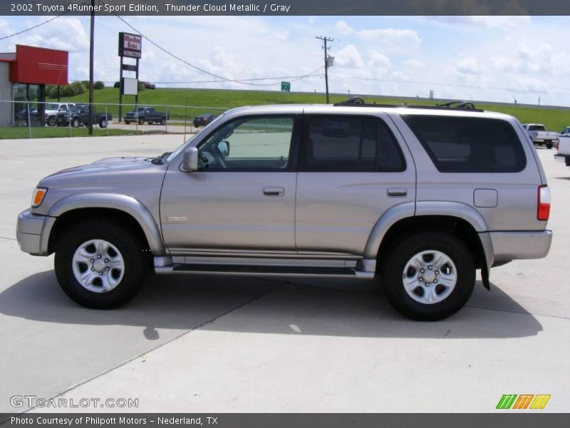 Thunder Cloud Metallic / Gray 2002 Toyota 4Runner Sport Edition