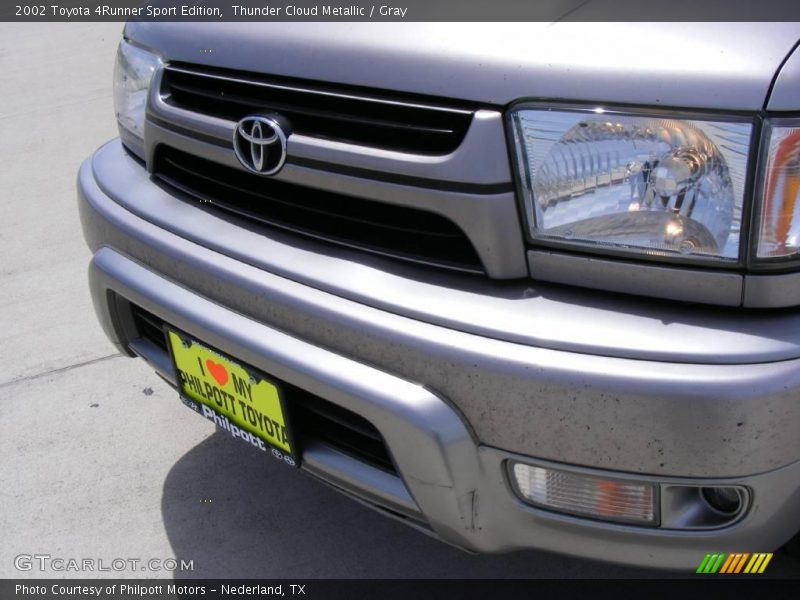 Thunder Cloud Metallic / Gray 2002 Toyota 4Runner Sport Edition