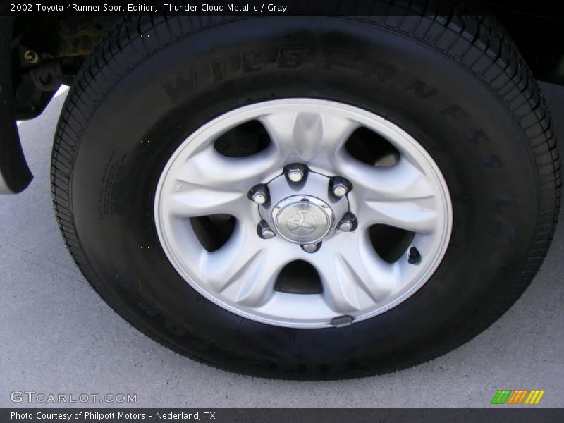 Thunder Cloud Metallic / Gray 2002 Toyota 4Runner Sport Edition