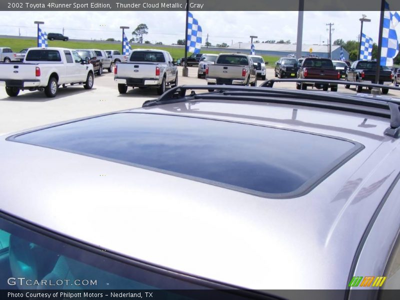 Thunder Cloud Metallic / Gray 2002 Toyota 4Runner Sport Edition