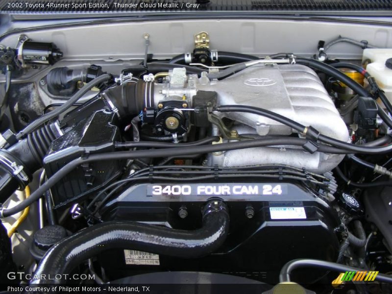 Thunder Cloud Metallic / Gray 2002 Toyota 4Runner Sport Edition
