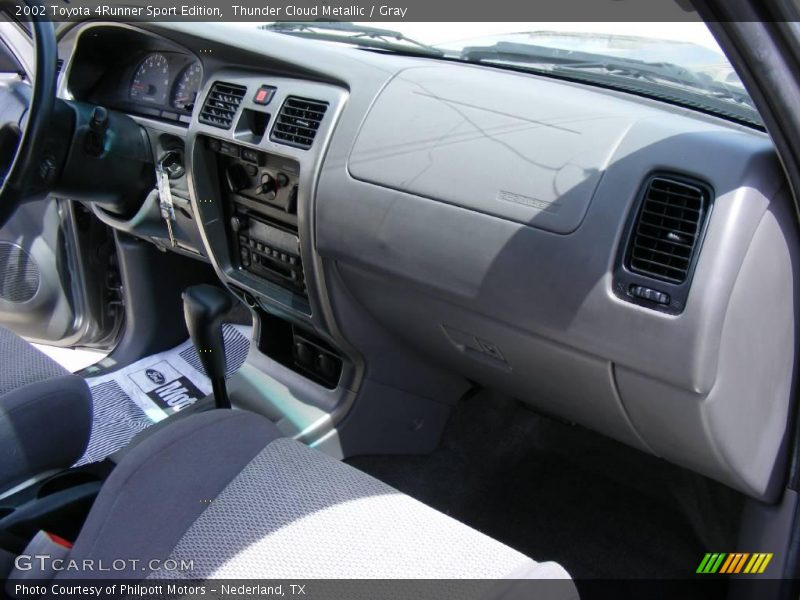 Thunder Cloud Metallic / Gray 2002 Toyota 4Runner Sport Edition