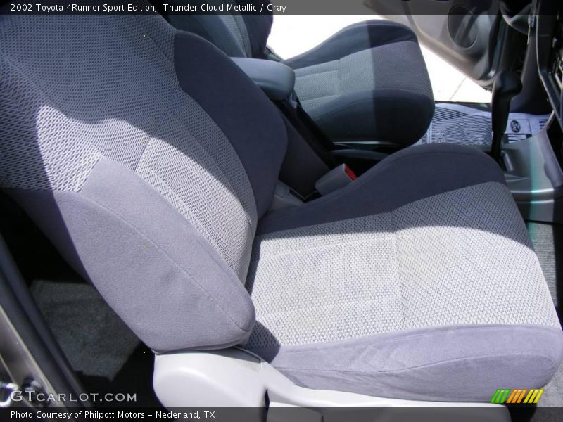 Thunder Cloud Metallic / Gray 2002 Toyota 4Runner Sport Edition