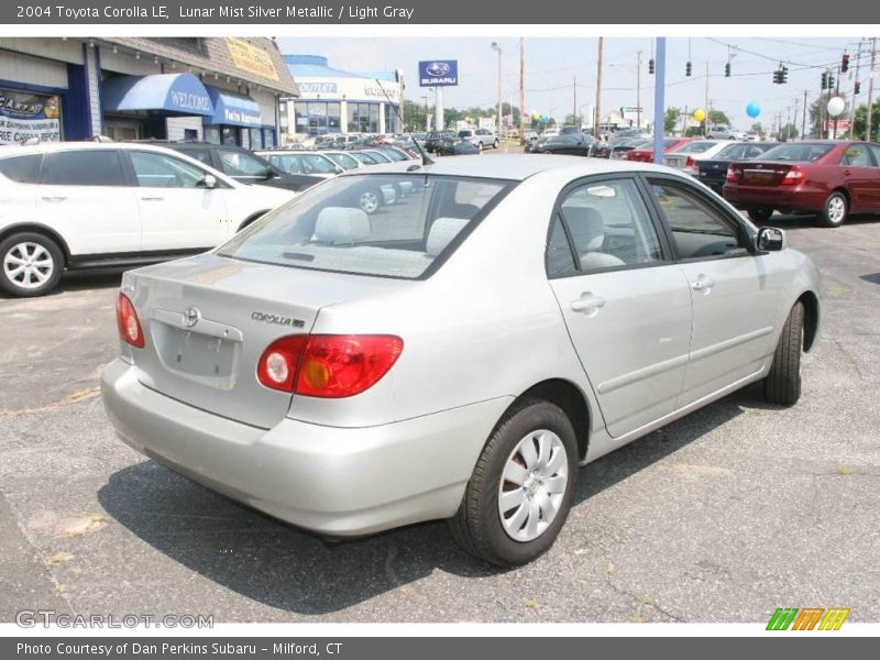 Lunar Mist Silver Metallic / Light Gray 2004 Toyota Corolla LE