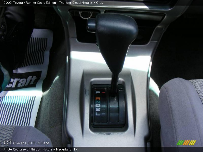 Thunder Cloud Metallic / Gray 2002 Toyota 4Runner Sport Edition