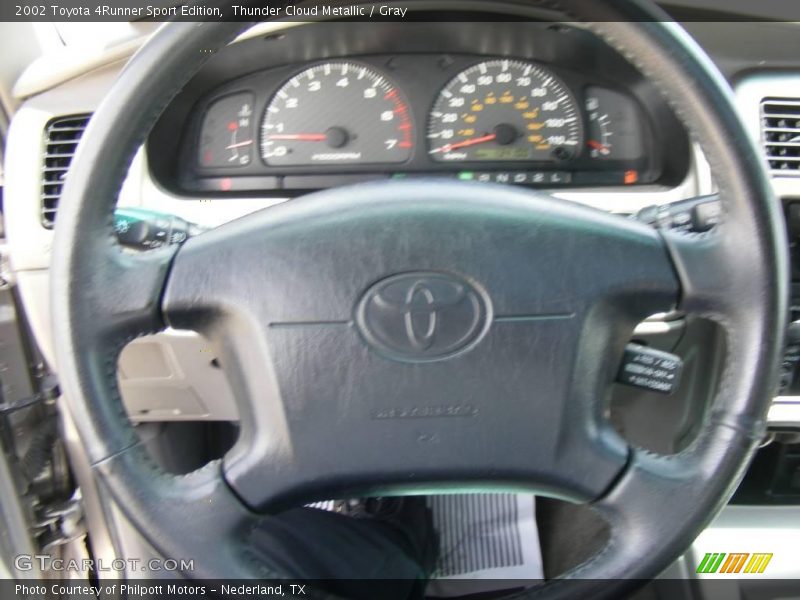 Thunder Cloud Metallic / Gray 2002 Toyota 4Runner Sport Edition