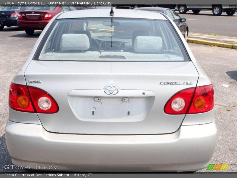 Lunar Mist Silver Metallic / Light Gray 2004 Toyota Corolla LE