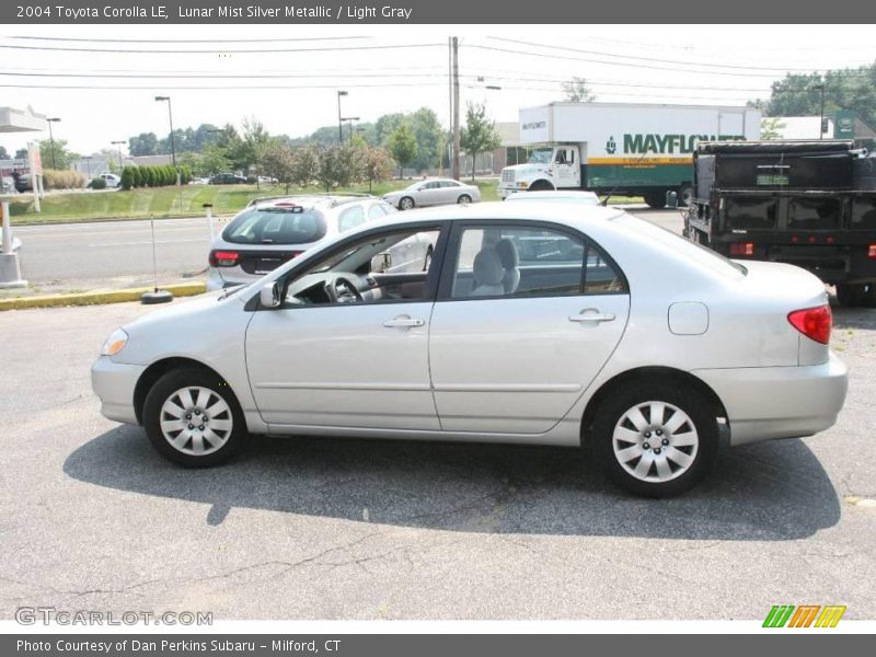 Lunar Mist Silver Metallic / Light Gray 2004 Toyota Corolla LE