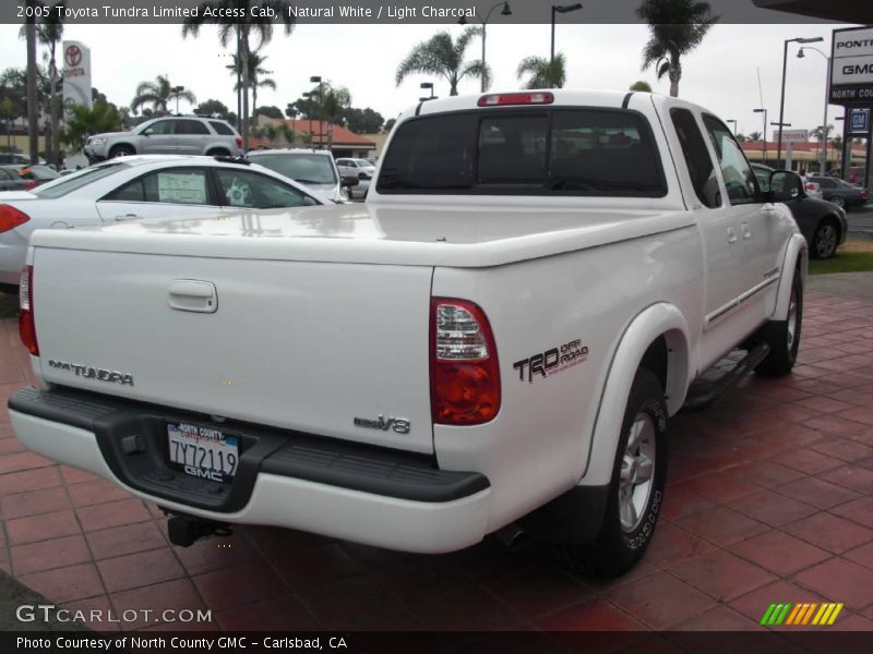 Natural White / Light Charcoal 2005 Toyota Tundra Limited Access Cab