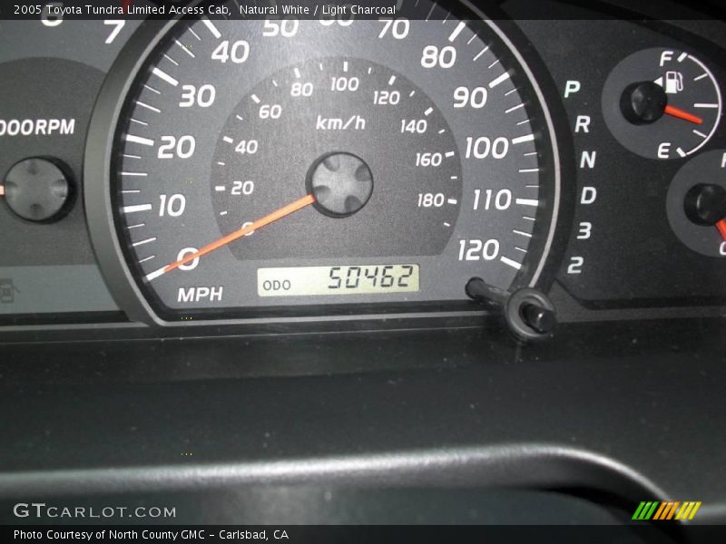 Natural White / Light Charcoal 2005 Toyota Tundra Limited Access Cab