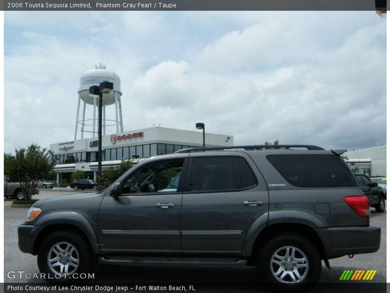 Phantom Gray Pearl / Taupe 2006 Toyota Sequoia Limited